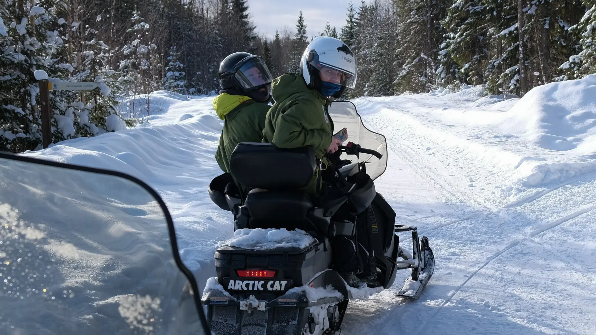 Motorskie in Lapland